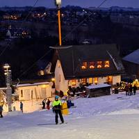 Skihütte beleuchtet Willi Kreutel