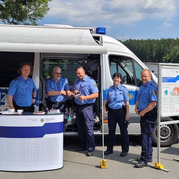 Präventionsmobil der Polizei